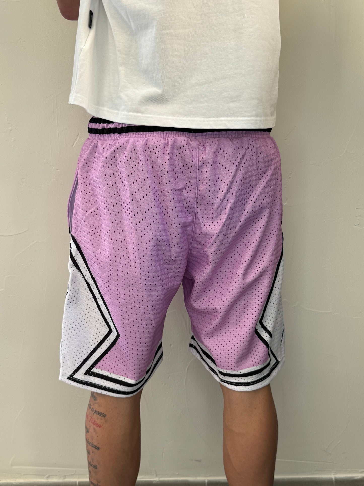 Shorts Ripper spider Rosa