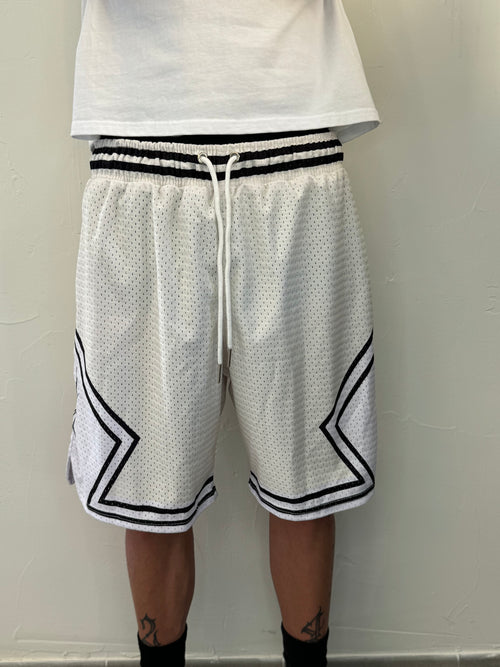 Shorts Ripper Spider Bianco