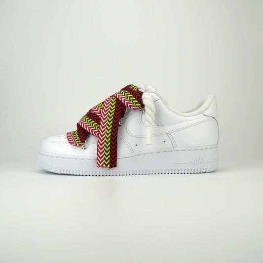 Nike Air Force 1 White x Lanvin Mixed + Rope Laces
