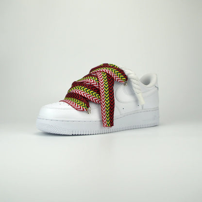 Nike Air Force 1 White x Lanvin Mixed + Rope Laces