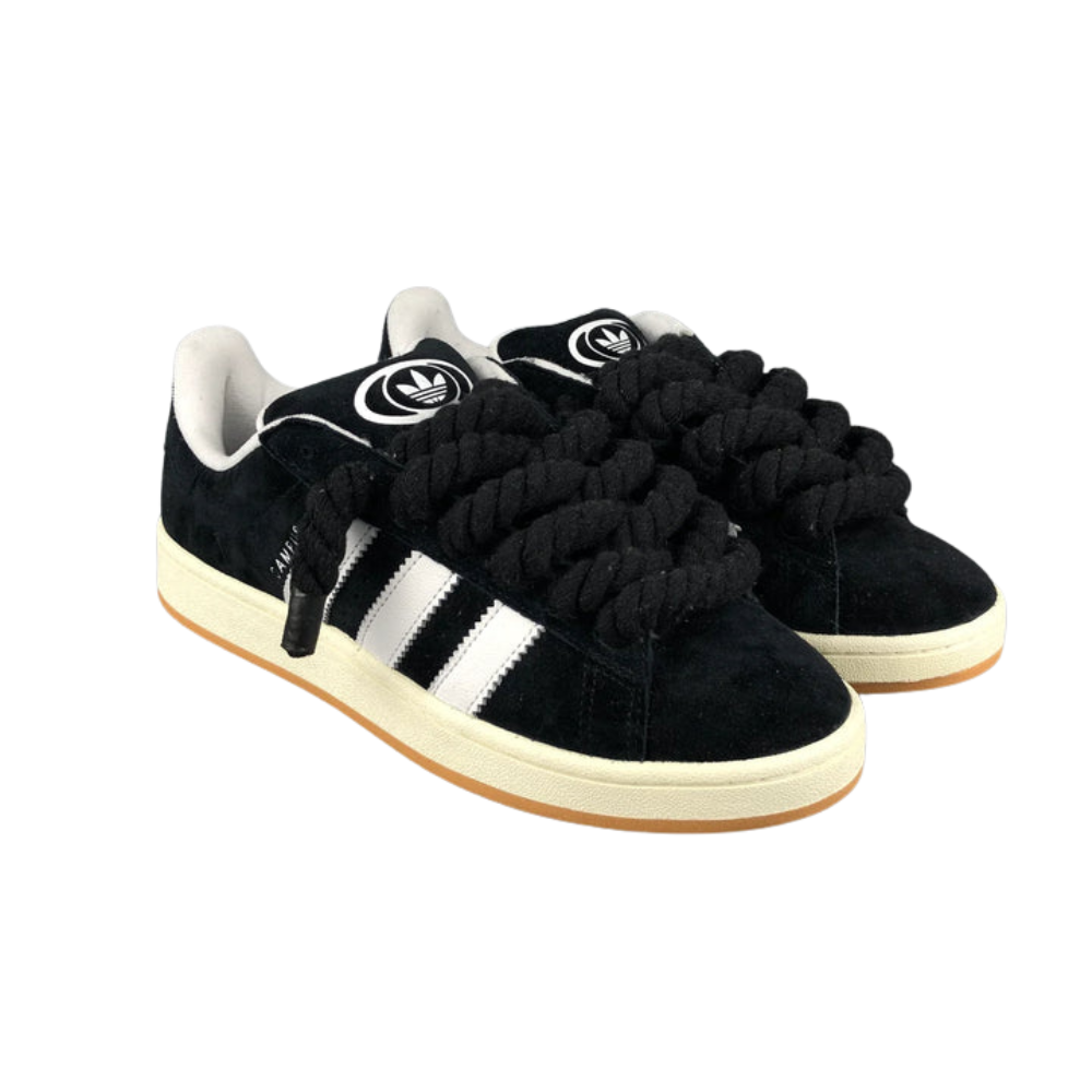 Adidas Campus Nere + Rope Laces