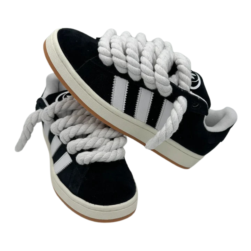 Adidas Campus Nere + Rope Laces