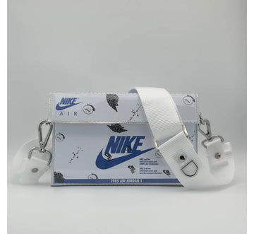 Nike Custom Bag bianca Blu