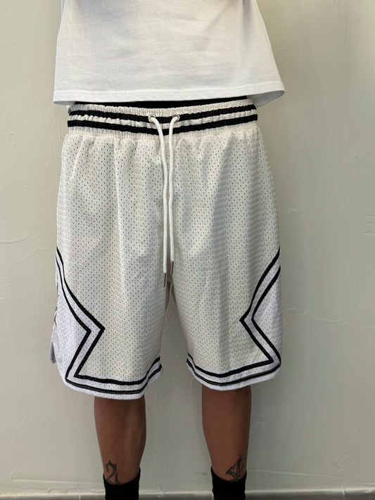 Shorts Ripper Spider Bianco