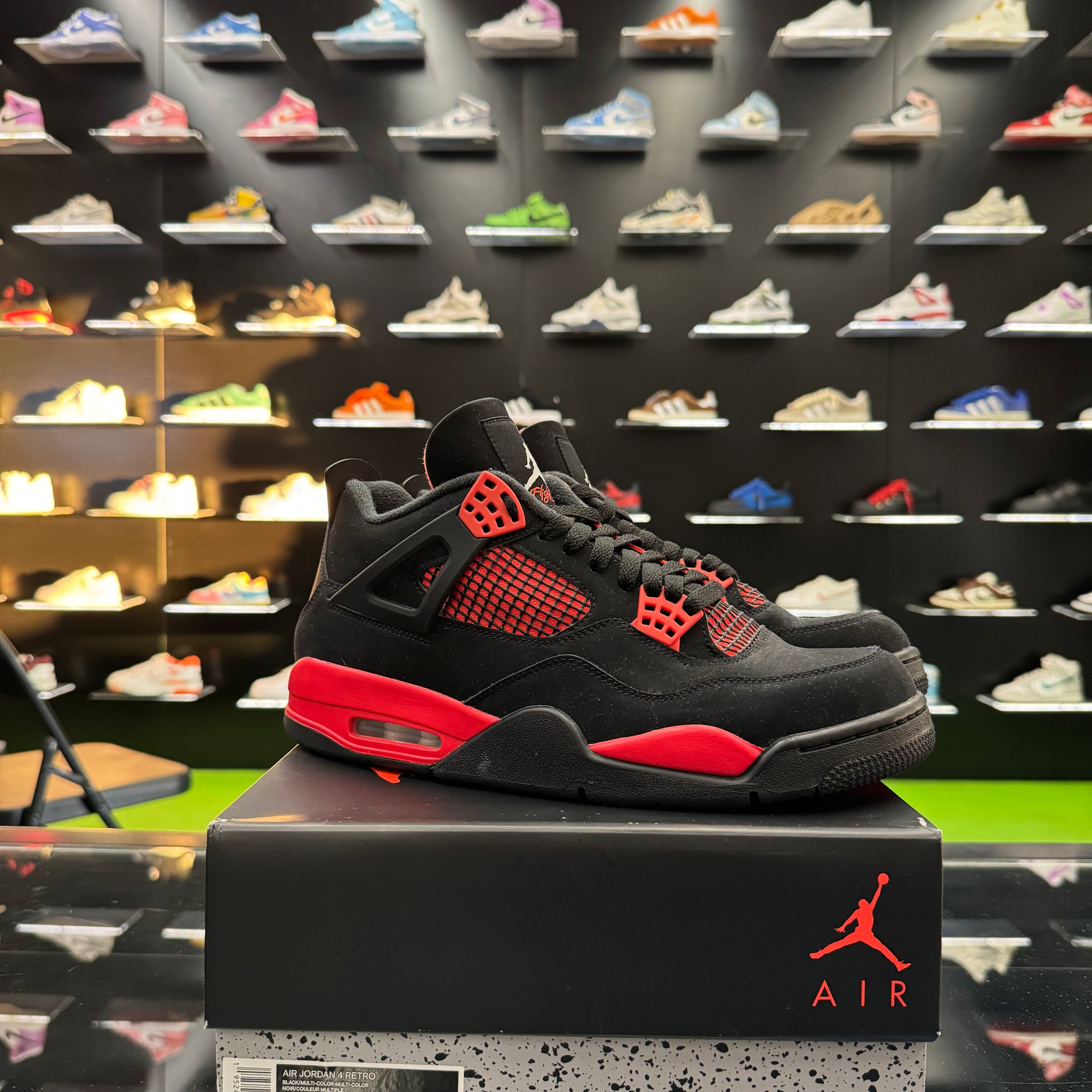 JORDAN 4 RED THUNDER