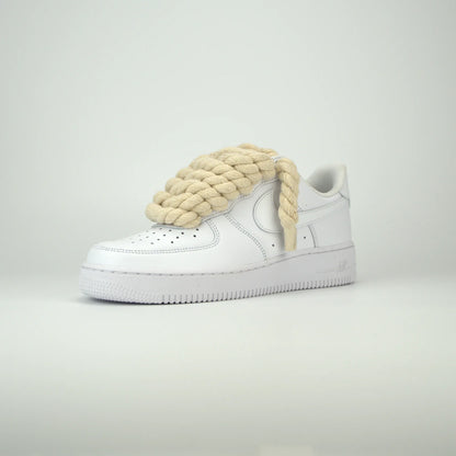 Nike Air Force 1 x Rope Laces Beige