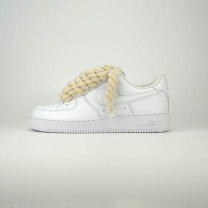 Nike Air Force 1 x Rope Laces Beige