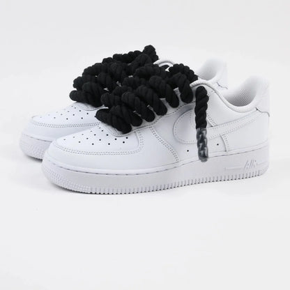 Nike Air Force 1 x Rope Laces Black