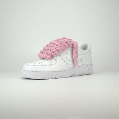 Nike Air Force 1 x Rope Laces Pink