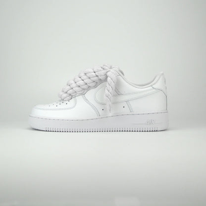 Nike Air Force 1 x Rope Laces White